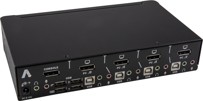 ARTICONA KVM Switch 4-port DP+USB