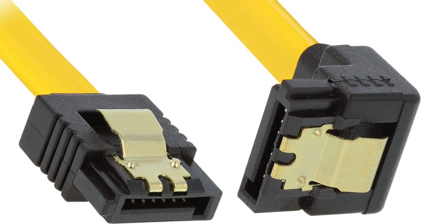 Cable SATA/m - SATA/m 90° Down 0.5m
