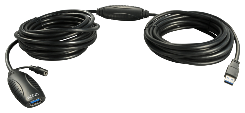Alargador activo LINDY USB 10 m