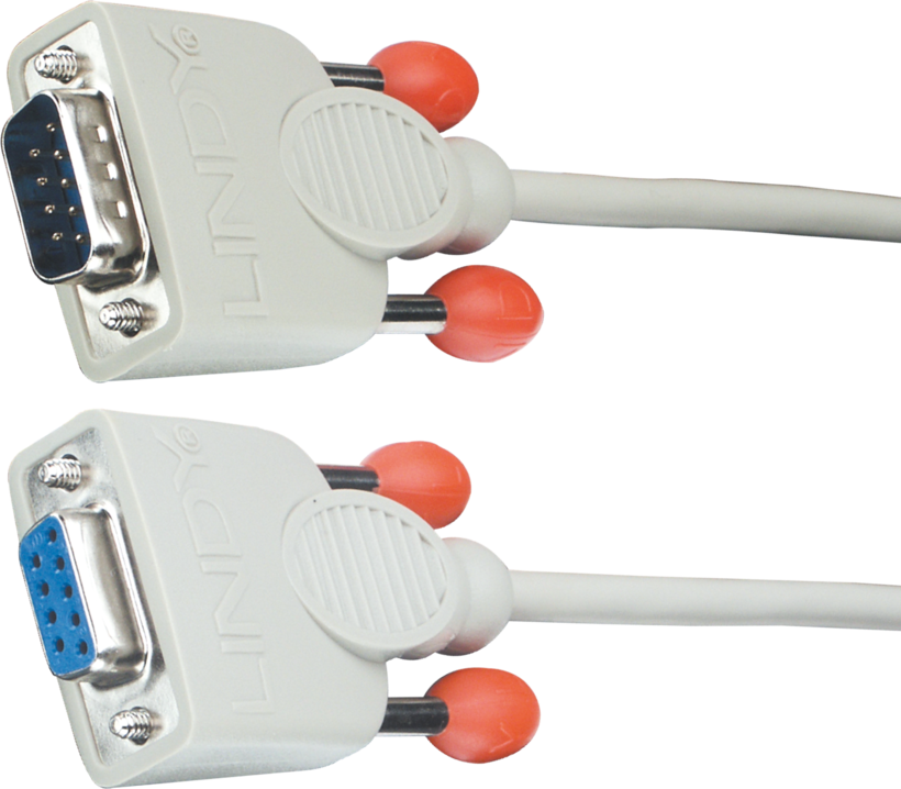 Câble RS232 Lindy DB9 m. -DB9 f., 5m