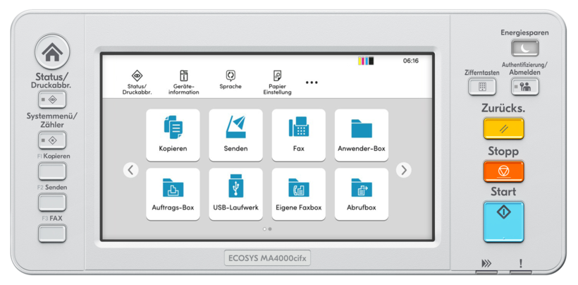 Kyocera ECOSYS MA4000cifx MFP