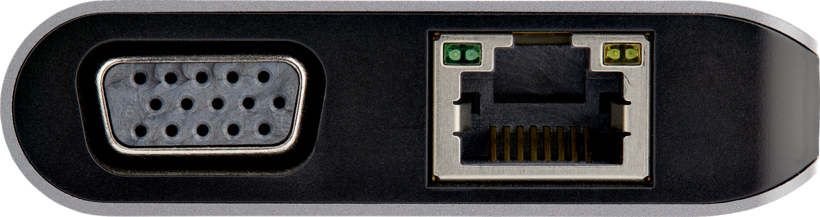 Sta. accueil StarTech USB-C 3.0-HDMI/VGA