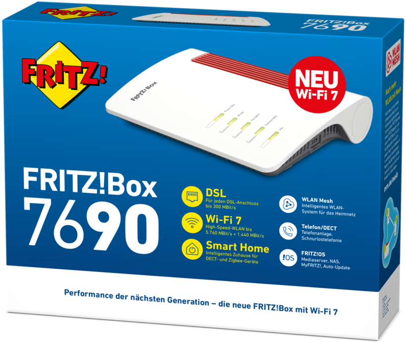 AVM FRITZ!Box 7690 WLAN-Router