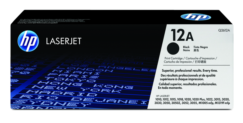 HP 12A Toner schwarz