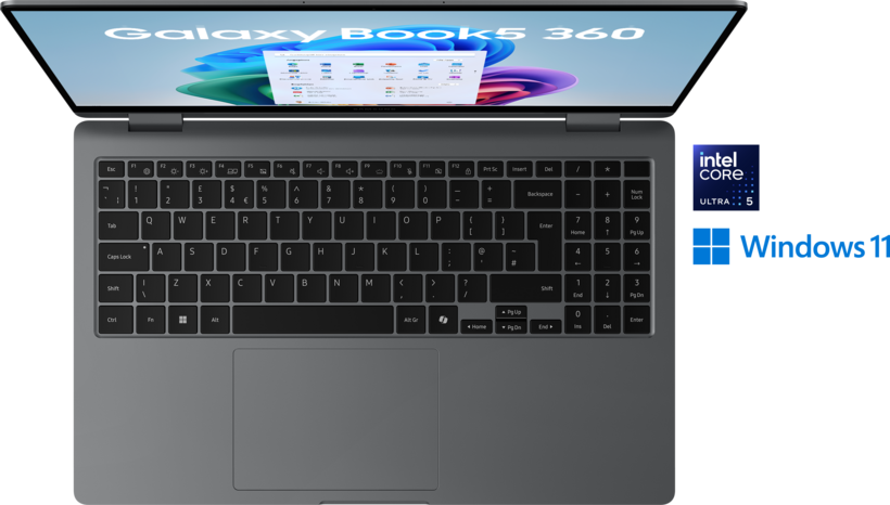 Samsung Book5 360 U5 16/512GB Grey