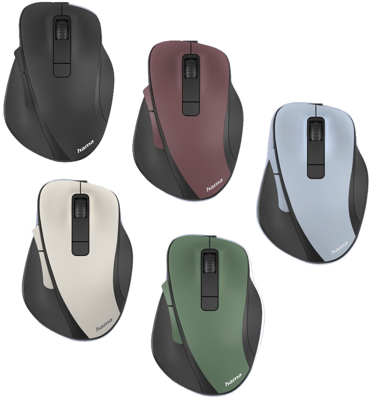 Hama MW-500 Recharge Mouse Black