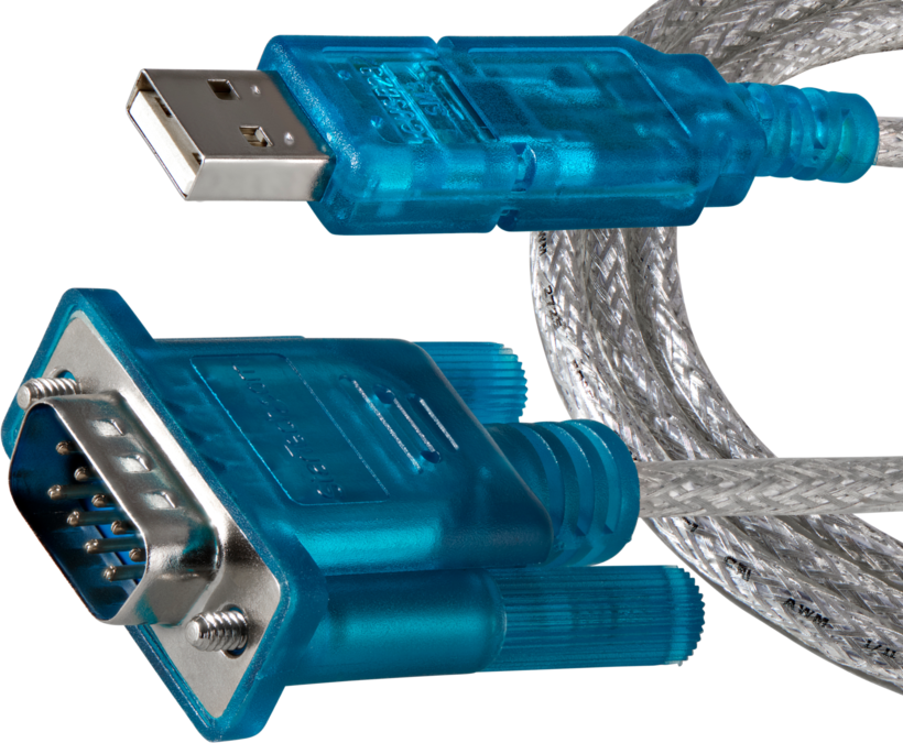 Adapter DB9/m (RS232) - USB-A/m 0.9m