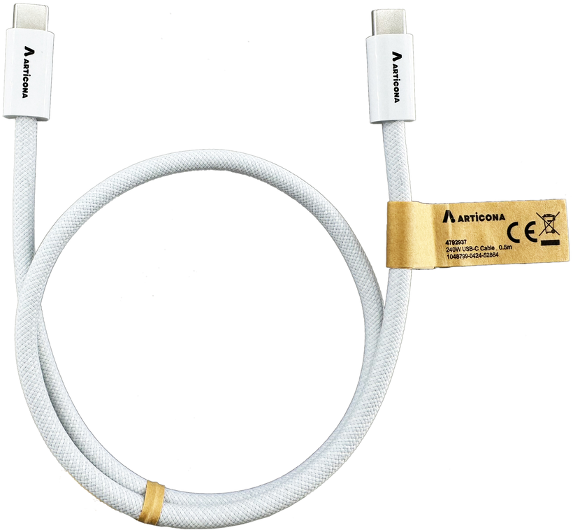 Kabel ARTICONA 240 W USB-C, 0,5 m