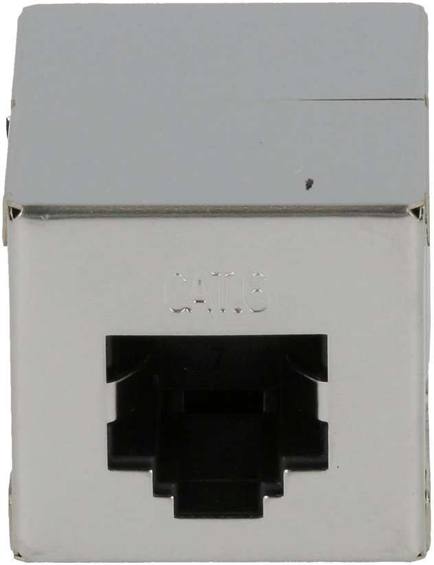 Line Coupler Cat6 RJ45 Fe-Fe Shielded