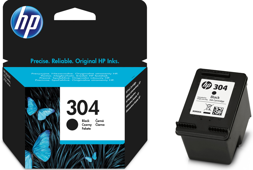 HP 304 Tinte schwarz