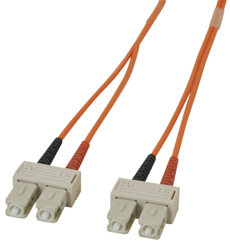 LWL Duplex Patchkabel SC-SC 2 m 50/125 µ