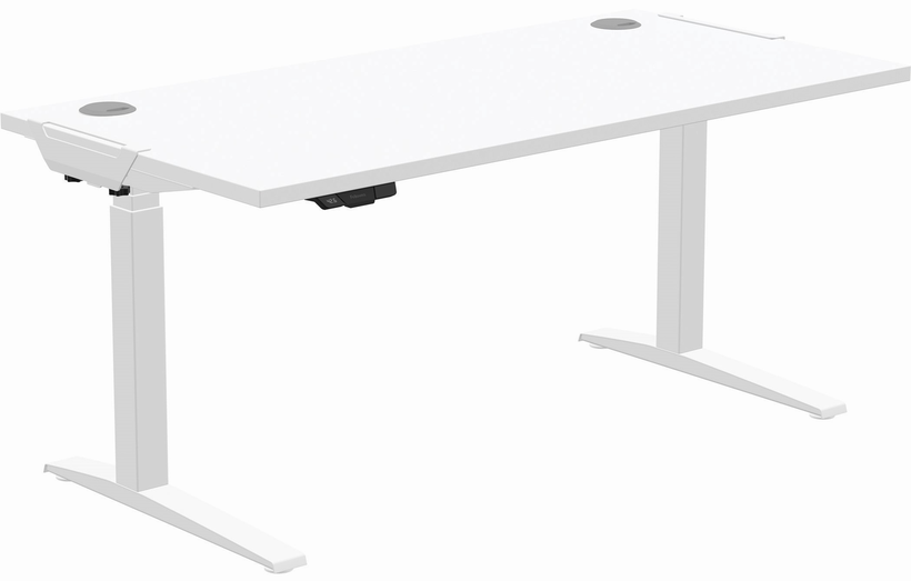 Fellowes 160 cm Tischplatte weiß