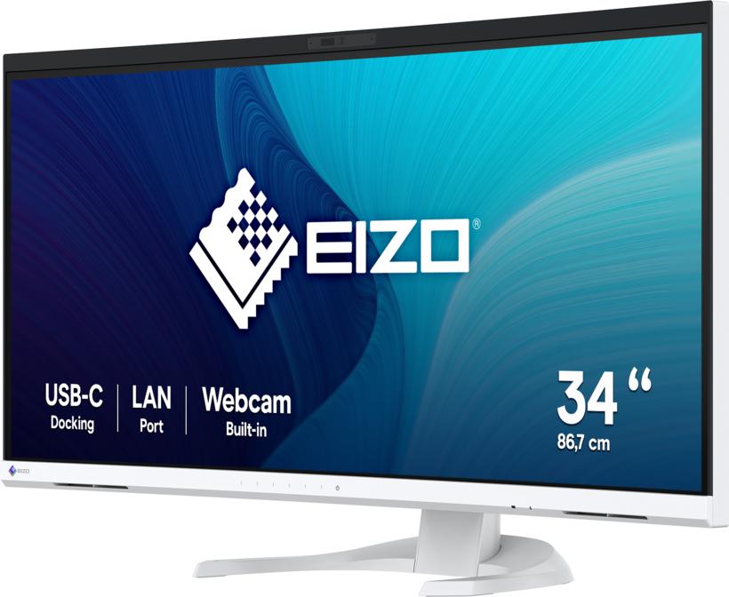 EIZO EV3450XC Curved Monitor weiß