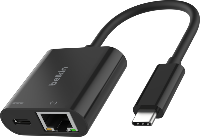 Adapter USB-C to Gigabit Ethernet + USB