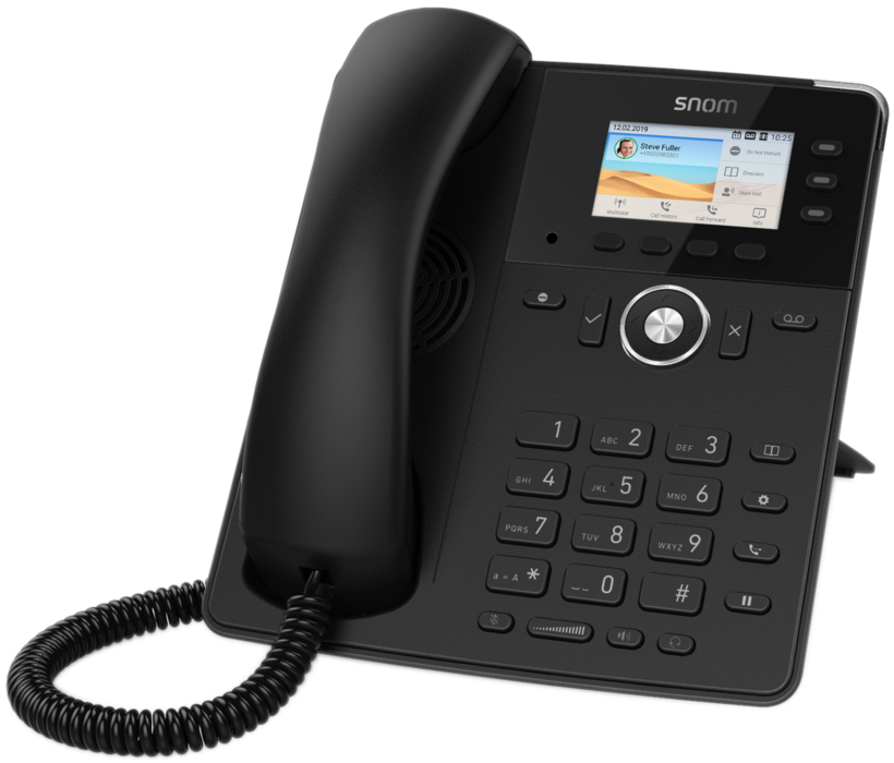 Teléfono fijo Snom D717 IP negro