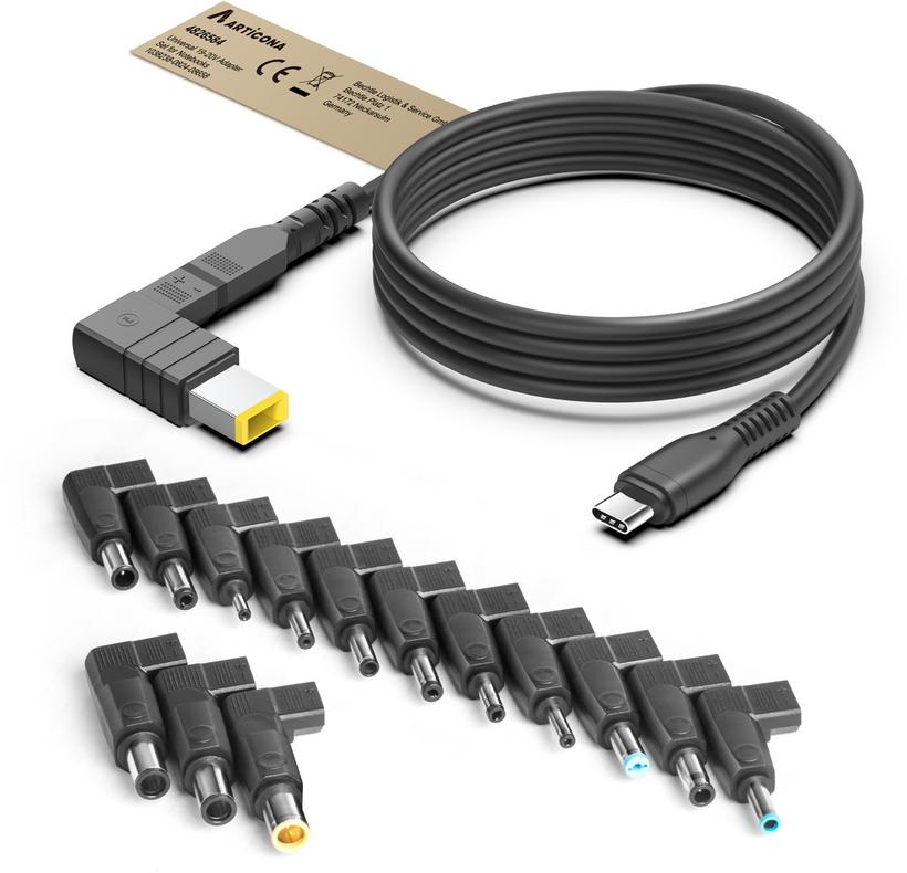Univerzális 19 V laptop adapterkészlet