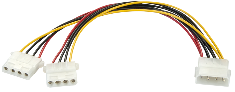 Stromadapter Y 13,3cm(5,25") 0,25m