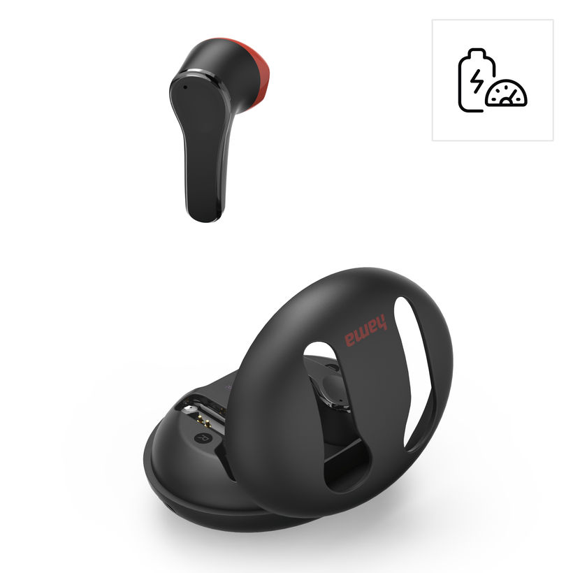 Hama Spirit Unchained BT Earbuds schwarz