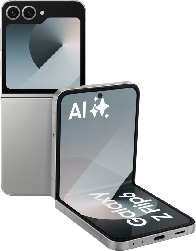 Samsung Galaxy Z Flip6 256 GB silver