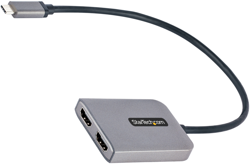 Adapter USB Typ C wt - 2 x HDMI gn