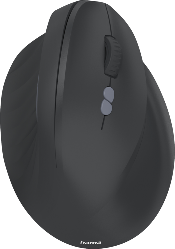 Hama EWM-600R Vertical Mouse Black