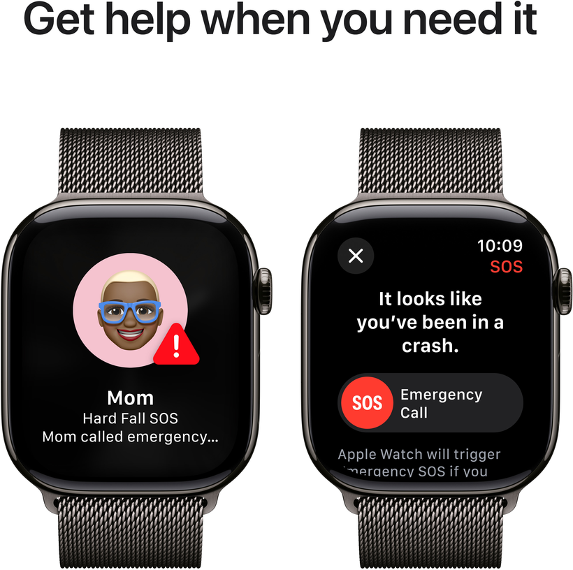 Apple Watch S10 LTE 46mm Slate Titanium