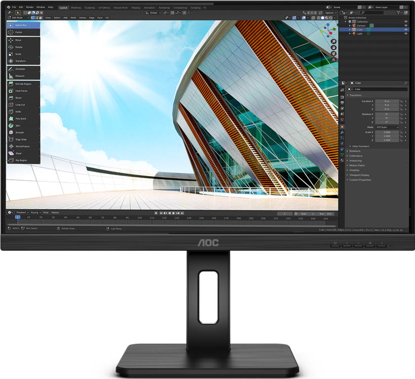 AOC U27P2 monitor