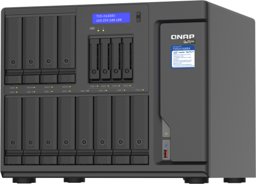 QNAP TVS-h1688X 32GB 16-bay NAS