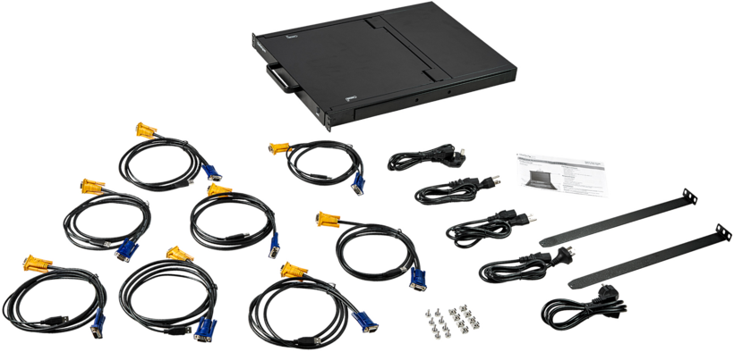 StarTech LCD Konsole 43,2 cm (17") 8Port