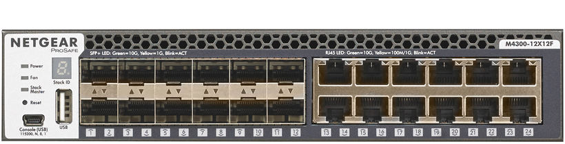 Switch Netgear ProSAFE M4300-12X12F