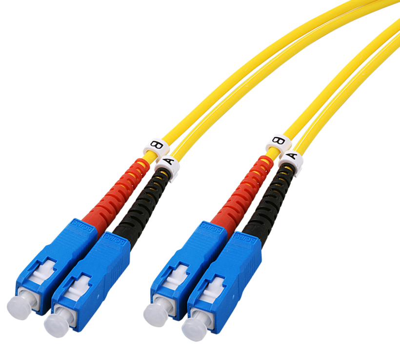 FO Duplex Patch Cable SC-SC 5m 9/125µ