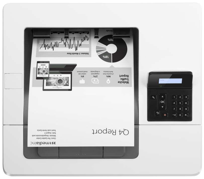 HP LaserJet Pro M501dn Printer