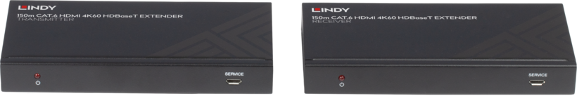 Extension Lindy HDMI & IR Cat6, 150 m
