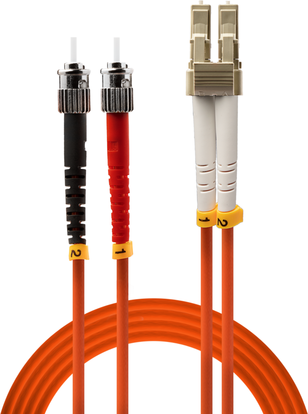 FO Duplex Patch Cable LC-ST 50/125µ 2m