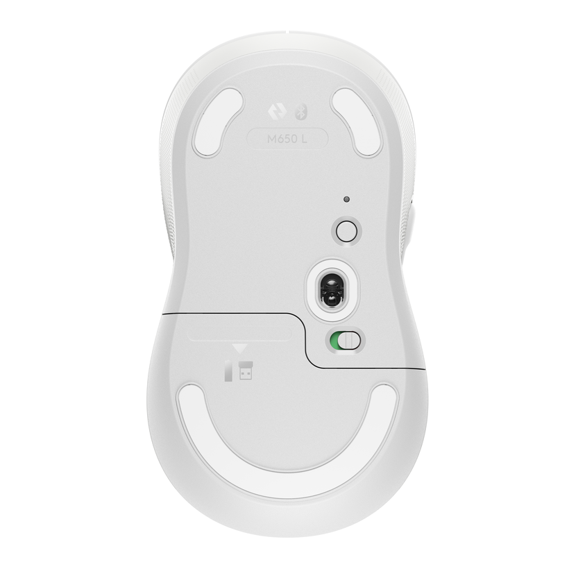 Ratón Logitech Bolt M650 L f.B. blanco