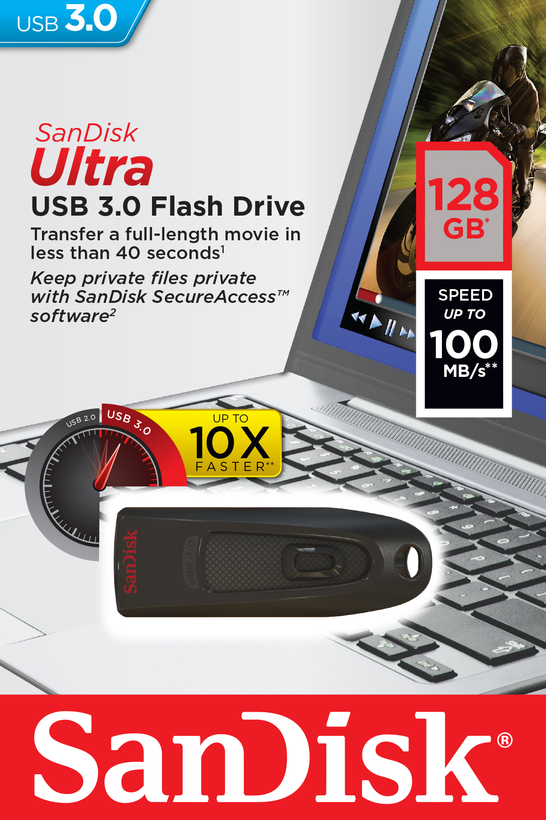 USB stick SanDisk Ultra 128 GB
