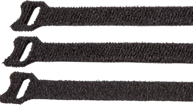 Serre-câble autoagrippant 200mm noir x20