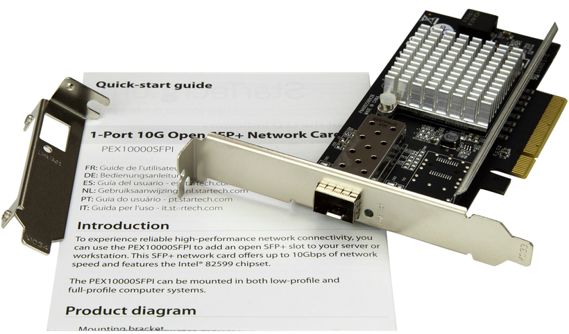 StarTech Open SFP+ Network Card