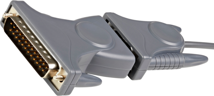 Adapter DB9+DB25/m - USB-A/m 0.9m