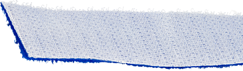 Hook-and-Loop Cable Tie Roll 15m Blue