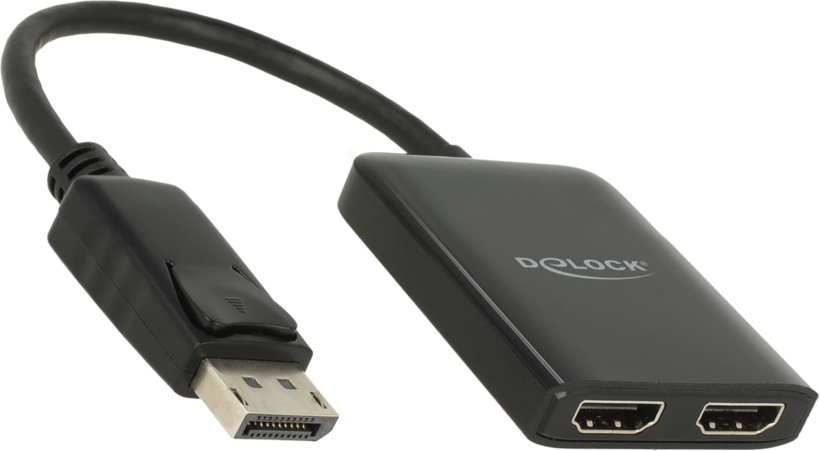 Delock DisplayPort - 2x HDMI MST Hub