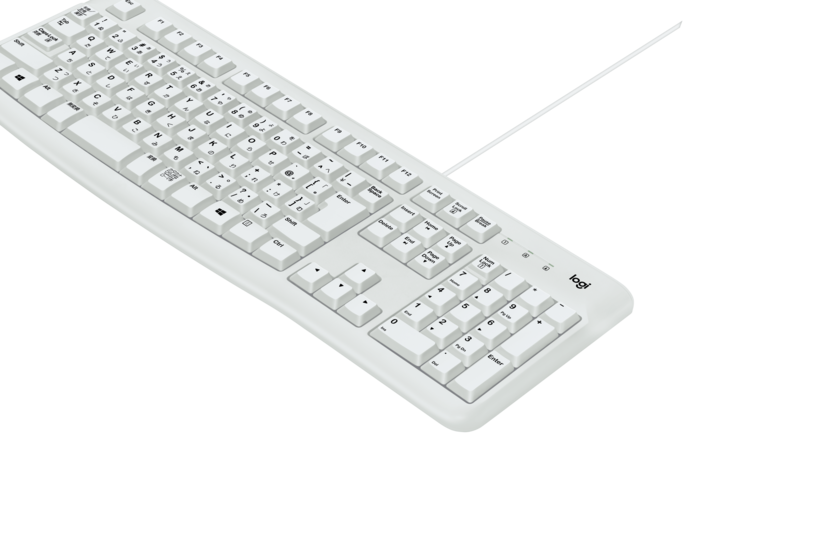 Logitech K120 Tastatur for Business weiß