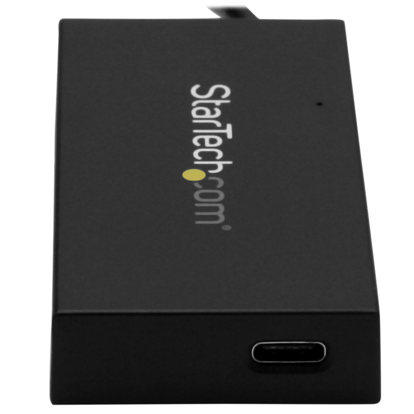 StarTech 4 portos USB-C 3.0 hub, fekete