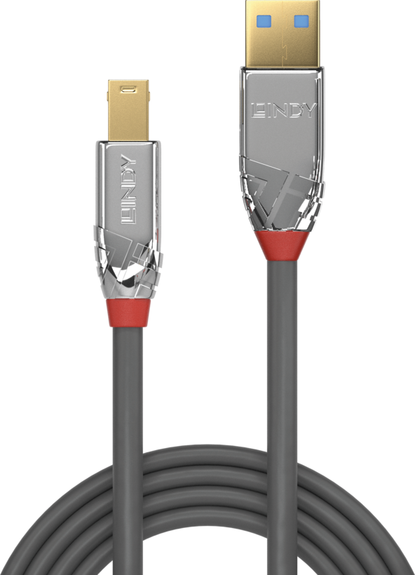 LINDY USB-A to USB-B Cable 0.5m