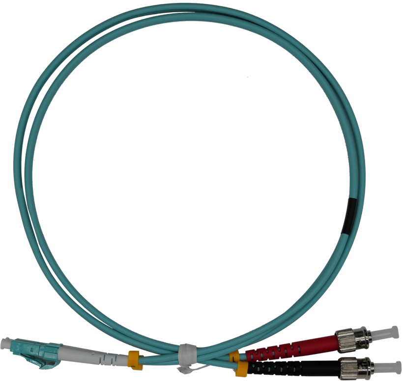 FO Duplex Patch Cable LC-ST 50/125µ 3m