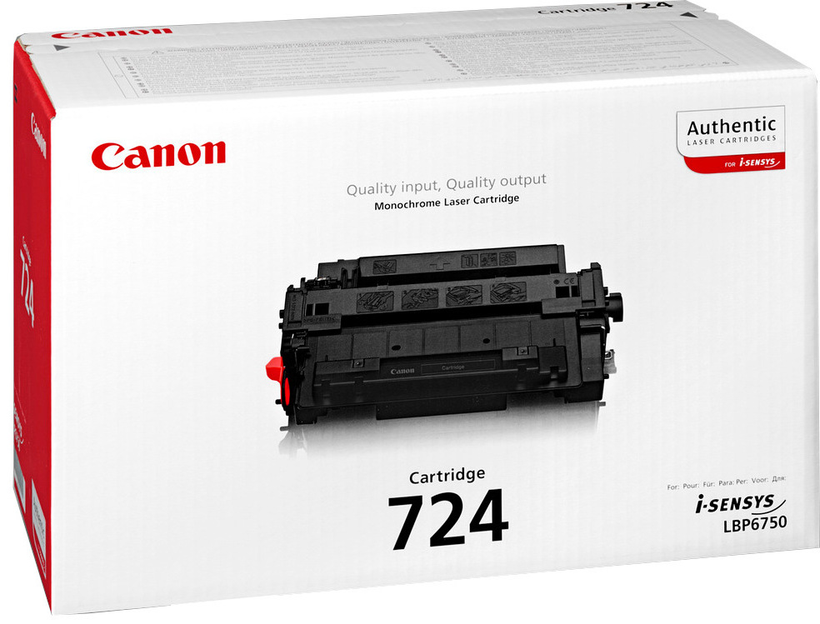 Canon 724 Toner schwarz
