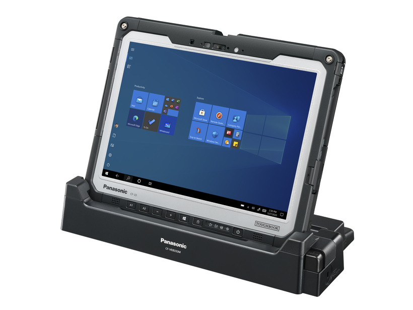 BROTECT Glas Screen Protector voor Panasonic Toughbook CF-33 Schermbeschermer [9H Hardheid, Beschermglas-Folie niet Gehard Glas