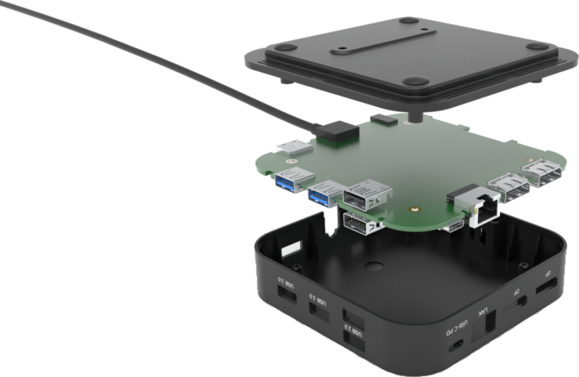 i-tec USB-C - 2x DisplayPort Docking
