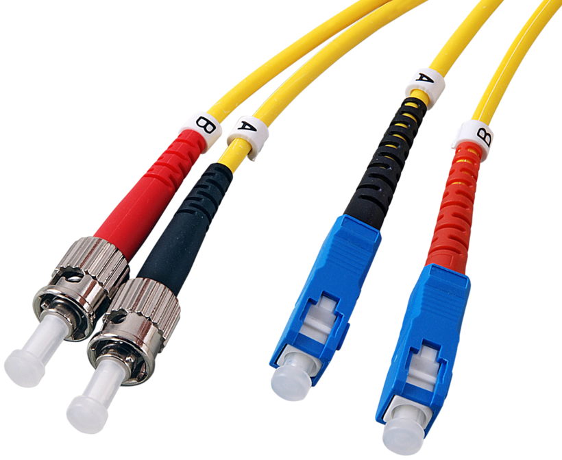 FO Duplex Patch Cable SC-ST 2m 9/125µ