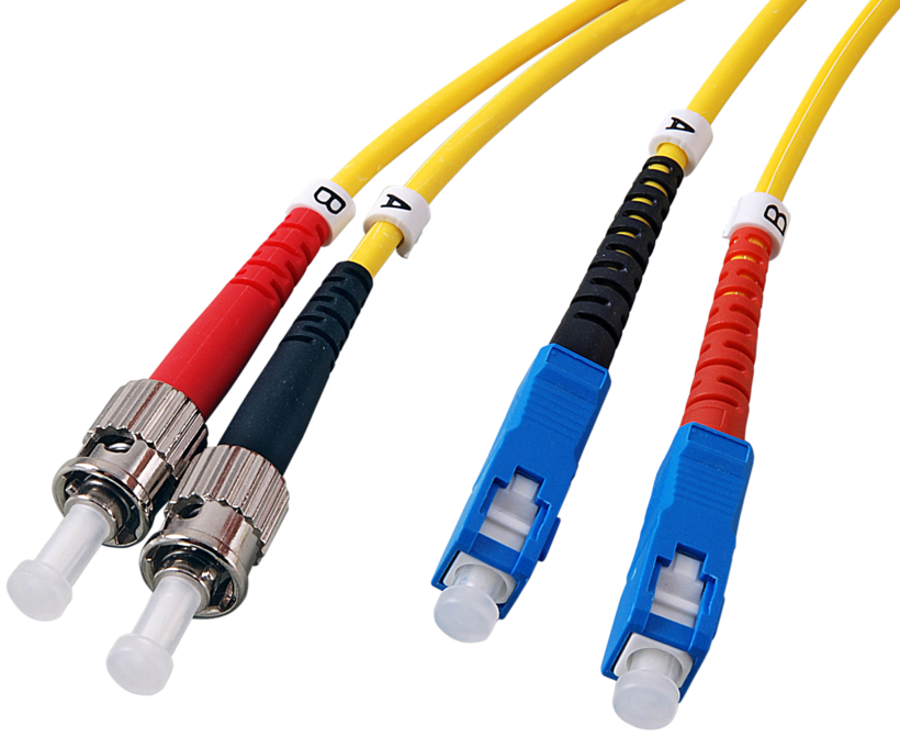 Câble patch FO duplex SC-ST 2 m, 9/125µ